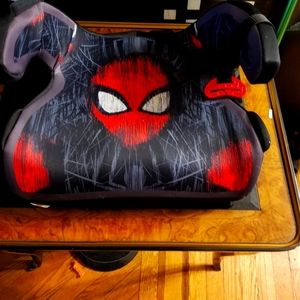 Spiderman booster car seat.